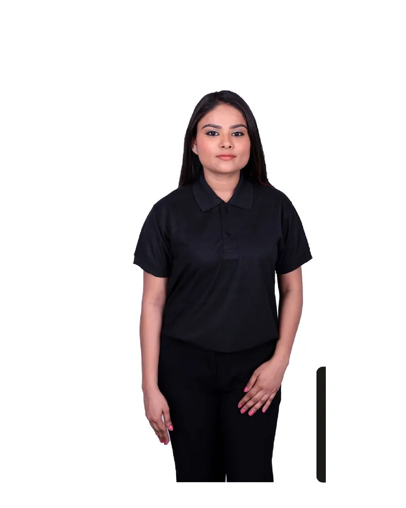 Women's Cotton Poly Combed (CPC) Polo T-Shirt