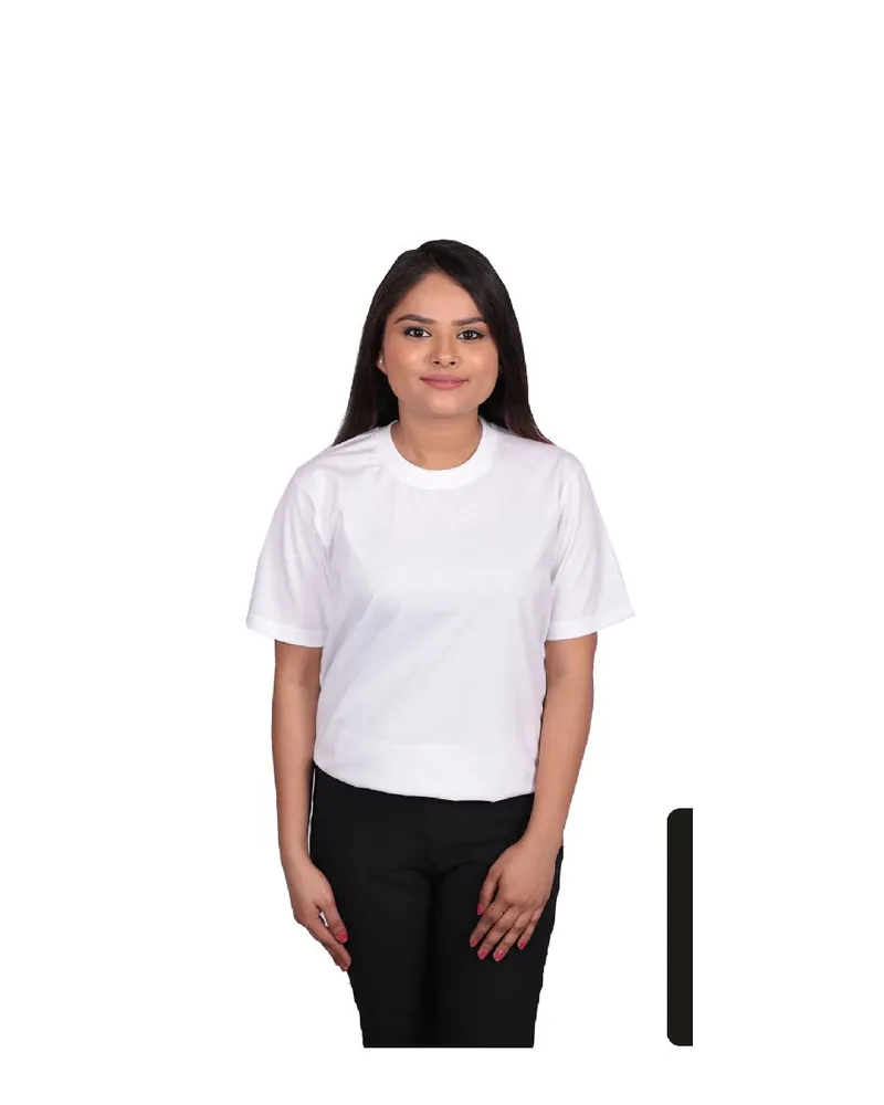 Women's Dry-Fit Round Neck Sports T-Shirt