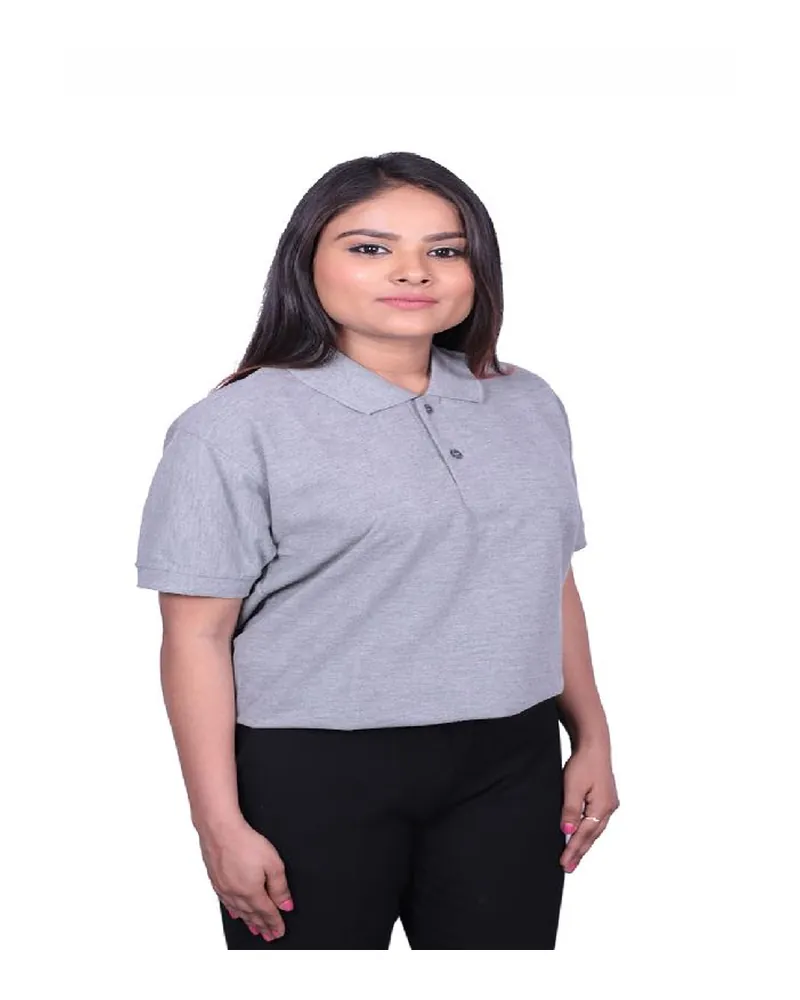 Women's Poly Cotton (PC) Corporate Polo T-Shirt - Side