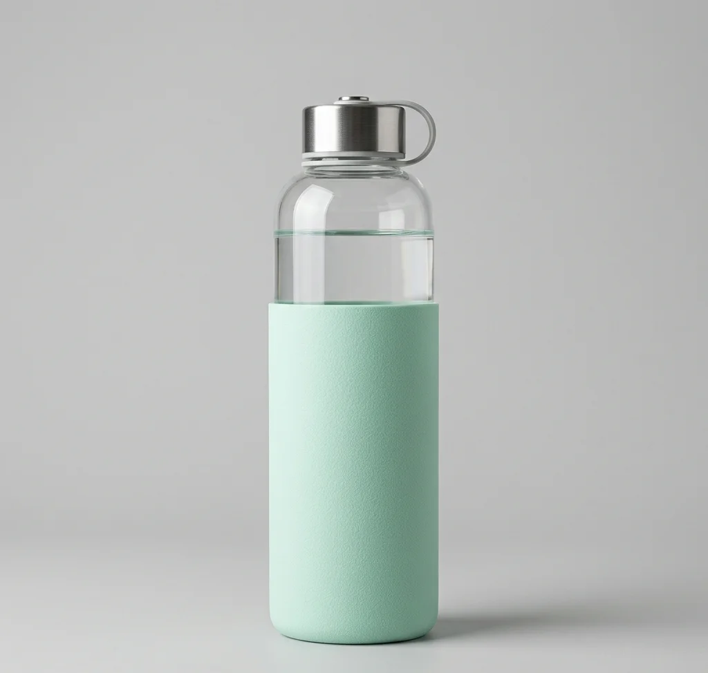 Glass Water Bottle