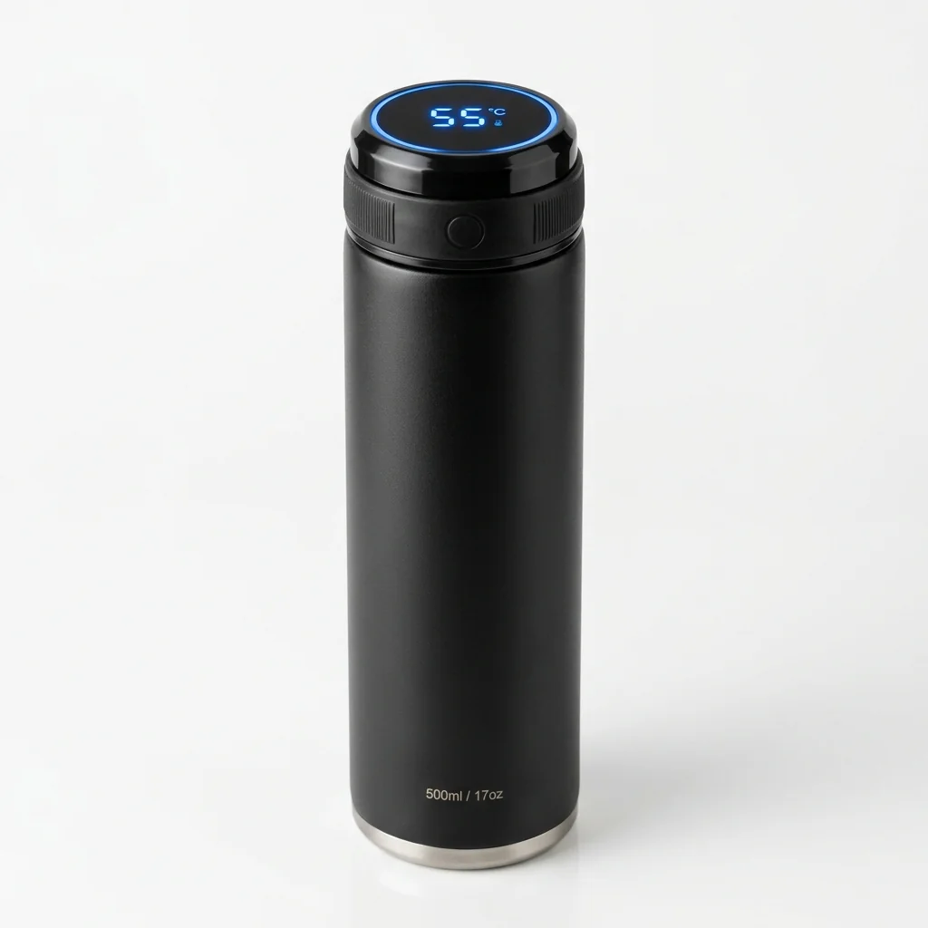 Smart Temperature Display Vacuum Flask
