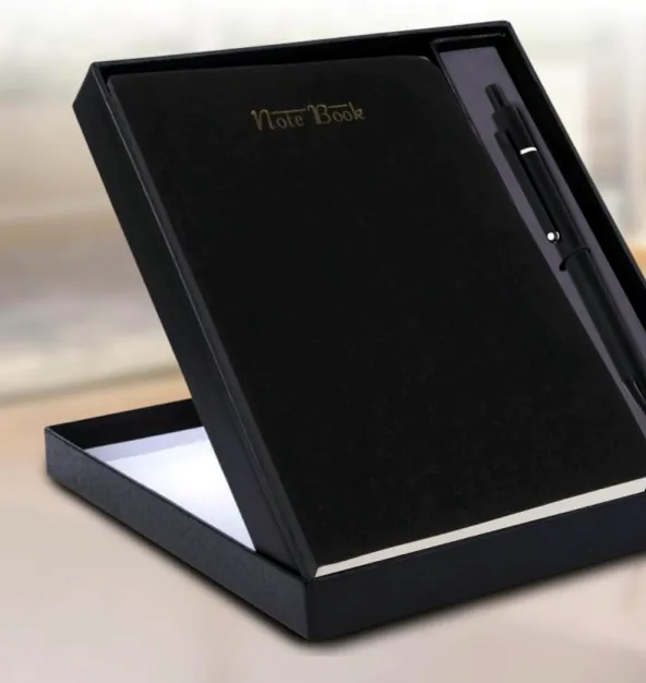 Q192 2-in-1 Black Timeless Notebook Set