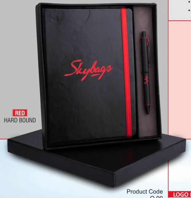 Q90 Set of 2 Colorful Laser-Engraved Notebooks