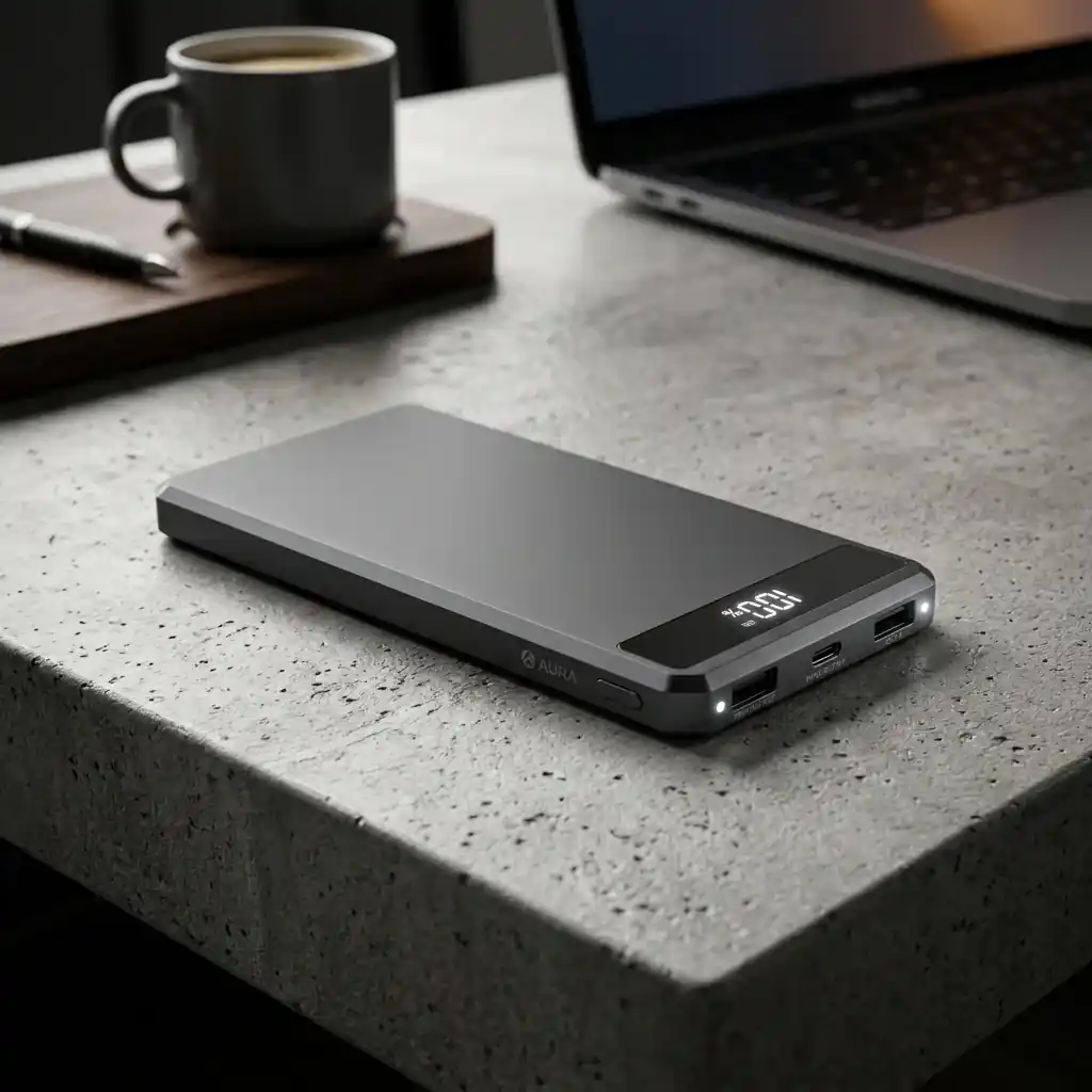 Ultra-Slim 10000mAh Power Bank